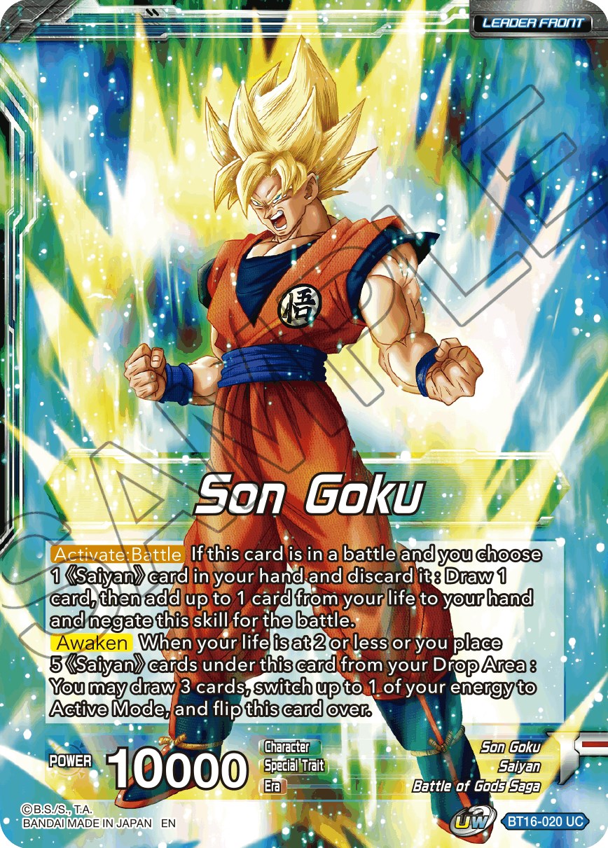 Son Goku // SSG Son Goku, Crimson Warrior (BT16-020) [Realm of the Gods Prerelease Promos] | Black Swamp Games