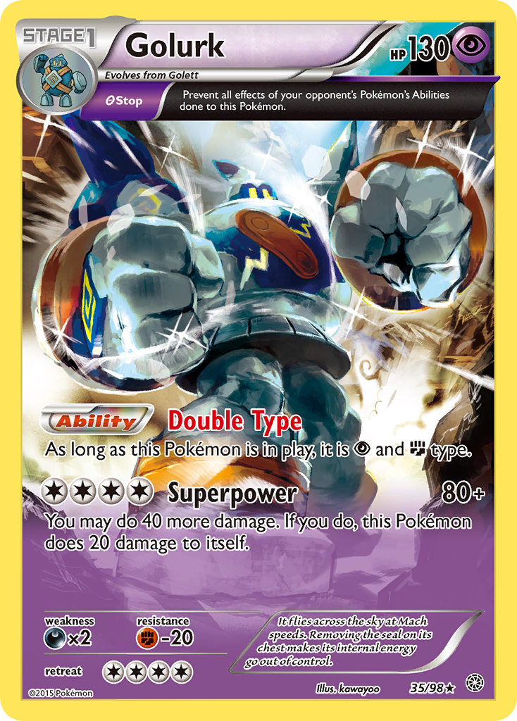 Golurk (35/98) [XY: Ancient Origins] | Black Swamp Games