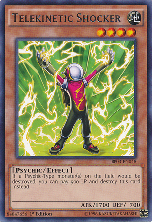 Telekinetic Shocker [BP03-EN048] Rare | Black Swamp Games