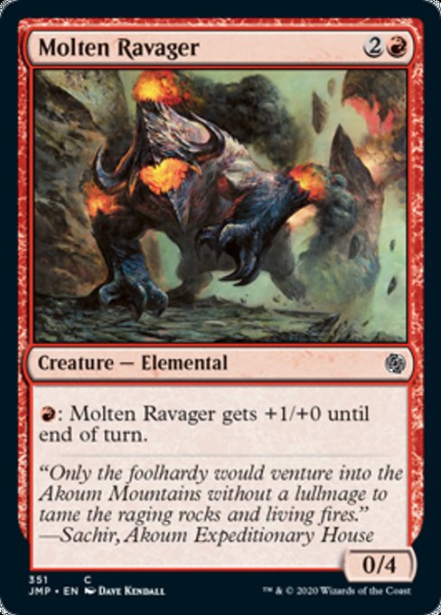 Molten Ravager [Jumpstart] | Black Swamp Games