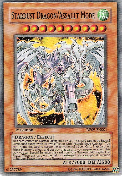 Stardust Dragon/Assault Mode [DP09-EN001] Super Rare | Black Swamp Games