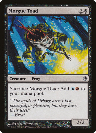 Morgue Toad [Duel Decks: Ajani vs. Nicol Bolas] | Black Swamp Games