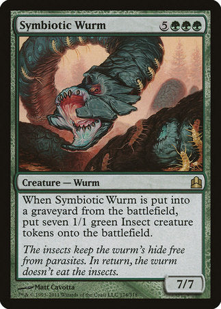 Symbiotic Wurm [Commander 2011] | Black Swamp Games