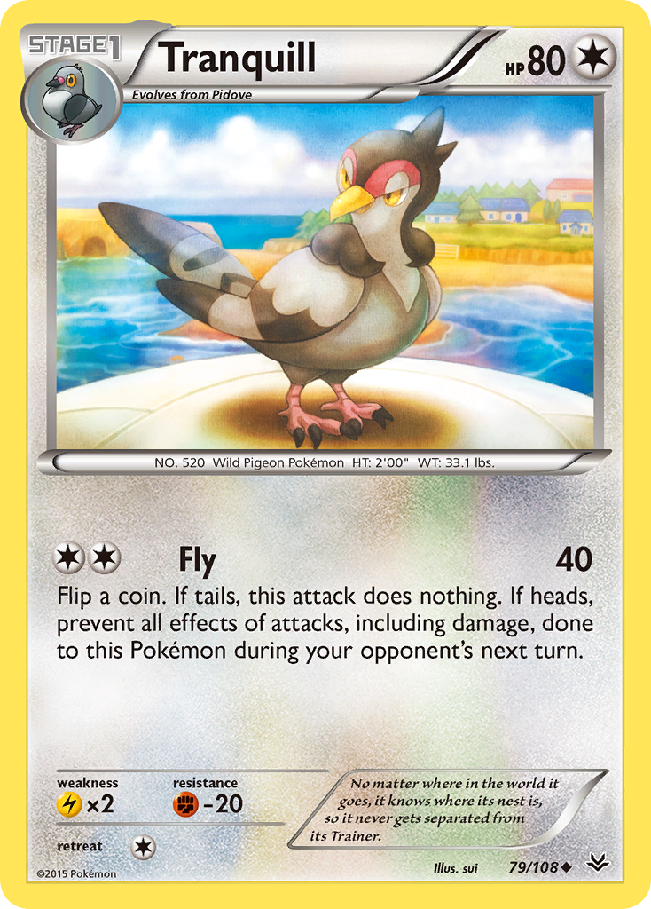 Tranquill (79/108) [XY: Roaring Skies] | Black Swamp Games