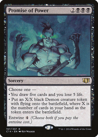 Promise of Power [Commander 2014] | Black Swamp Games