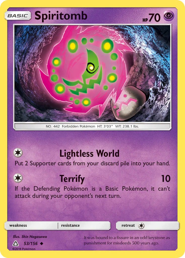 Spiritomb (53/156) [Sun & Moon: Ultra Prism] | Black Swamp Games