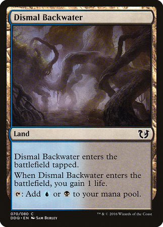 Dismal Backwater [Duel Decks: Blessed vs. Cursed] | Black Swamp Games
