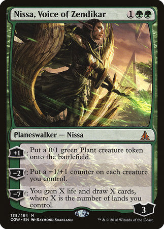 Nissa, Voice of Zendikar [Oath of the Gatewatch] | Black Swamp Games