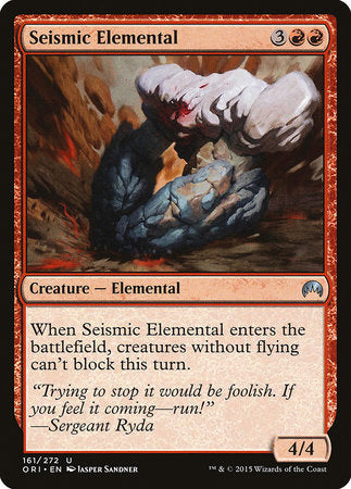 Seismic Elemental [Magic Origins] | Black Swamp Games