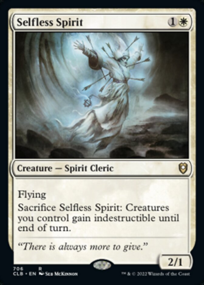 Selfless Spirit [Commander Legends: Battle for Baldur's Gate] | Black Swamp Games