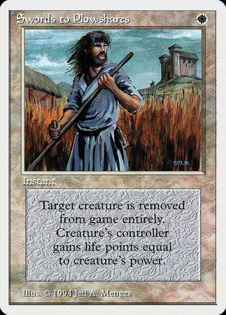 Swords to Plowshares [Summer Magic / Edgar] | Black Swamp Games