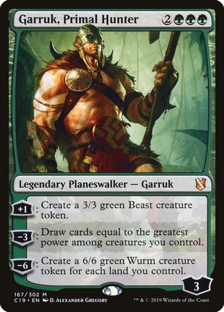 Garruk, Primal Hunter [Commander 2019] | Black Swamp Games