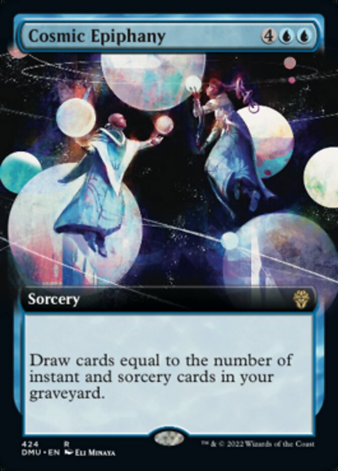 Cosmic Epiphany (Extended Art) [Dominaria United] | Black Swamp Games