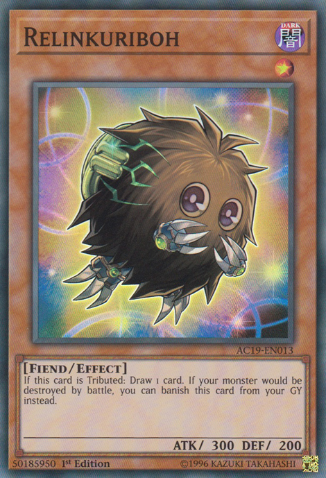 Relinkuriboh [AC19-EN013] Super Rare | Black Swamp Games