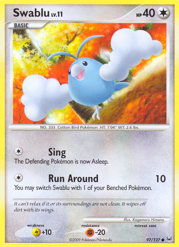 Swablu (97/127) [Platinum: Base Set] | Black Swamp Games