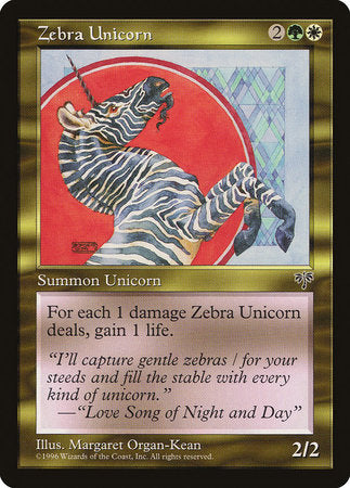 Zebra Unicorn [Mirage] | Black Swamp Games
