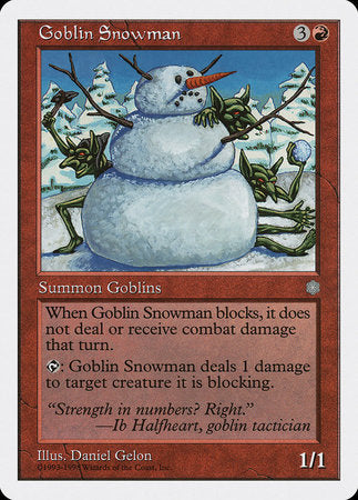 Goblin Snowman [Anthologies] | Black Swamp Games