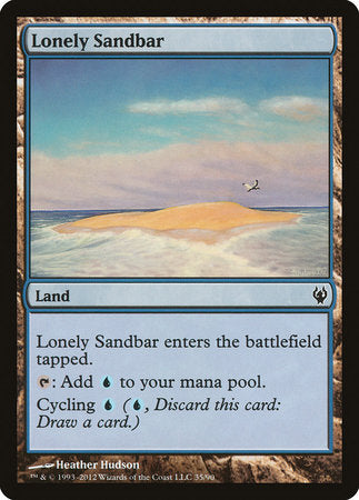 Lonely Sandbar [Duel Decks: Izzet vs. Golgari] | Black Swamp Games