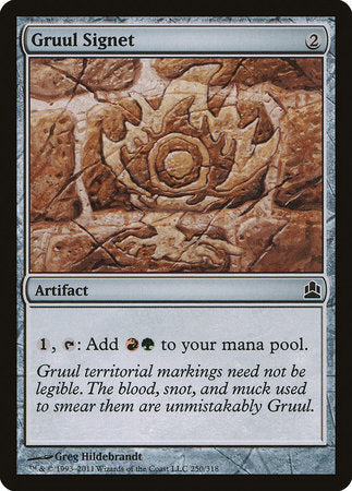 Gruul Signet [Commander 2011] | Black Swamp Games