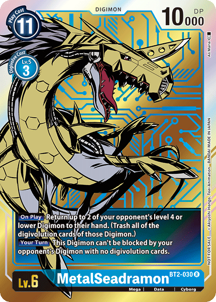 MetalSeadramon [BT2-030] (Dash Pack) [Release Special Booster Ver.1.0 Promos] | Black Swamp Games