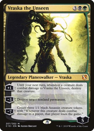 Vraska the Unseen [Commander 2019] | Black Swamp Games