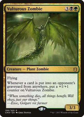 Vulturous Zombie [Commander Anthology] | Black Swamp Games