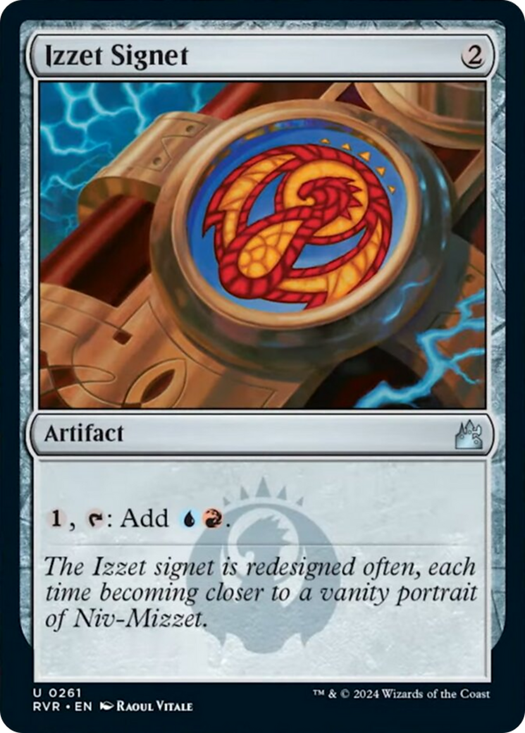 Izzet Signet [Ravnica Remastered] | Black Swamp Games
