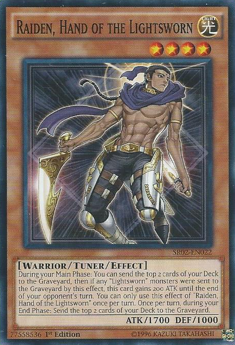 Raiden, Hand of the Lightsworn [SR02-EN022] Common | Black Swamp Games