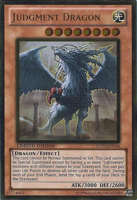 Judgment Dragon [GLD3-EN016] Gold Rare | Black Swamp Games