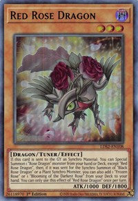 Red Rose Dragon (Green) [LDS2-EN108] Ultra Rare | Black Swamp Games