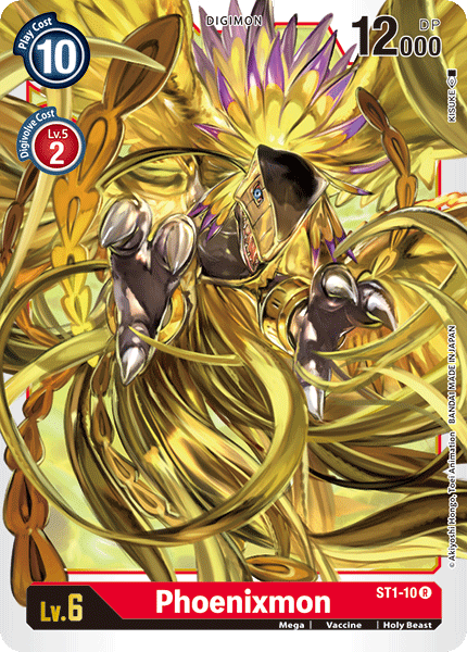 Phoenixmon [ST1-10] [Starter Deck: Gaia Red] | Black Swamp Games