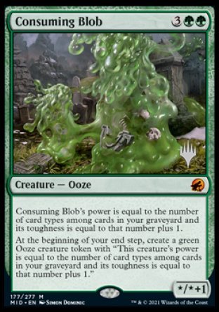 Consuming Blob (Promo Pack) [Innistrad: Midnight Hunt Promos] | Black Swamp Games