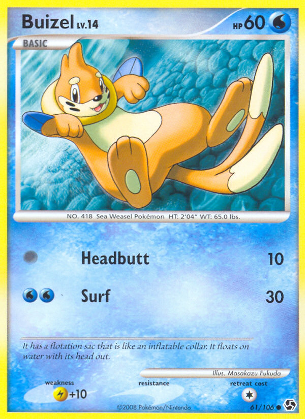 Buizel (61/106) [Diamond & Pearl: Great Encounters] | Black Swamp Games