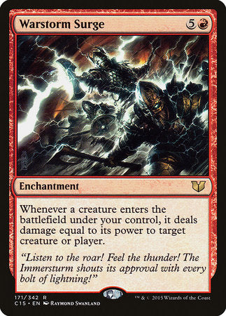 Warstorm Surge [Commander 2015] | Black Swamp Games