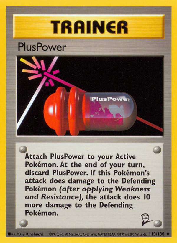 PlusPower (113/130) [Base Set 2] | Black Swamp Games