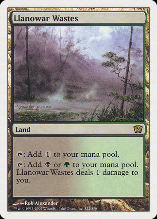 Llanowar Wastes [Ninth Edition] | Black Swamp Games