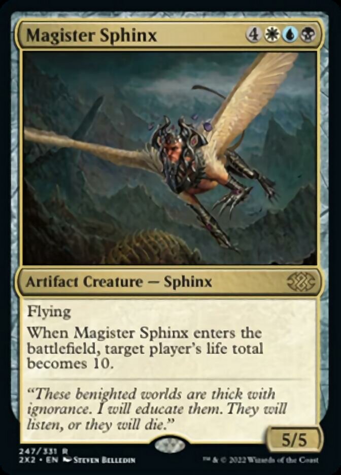 Magister Sphinx [Double Masters 2022] | Black Swamp Games