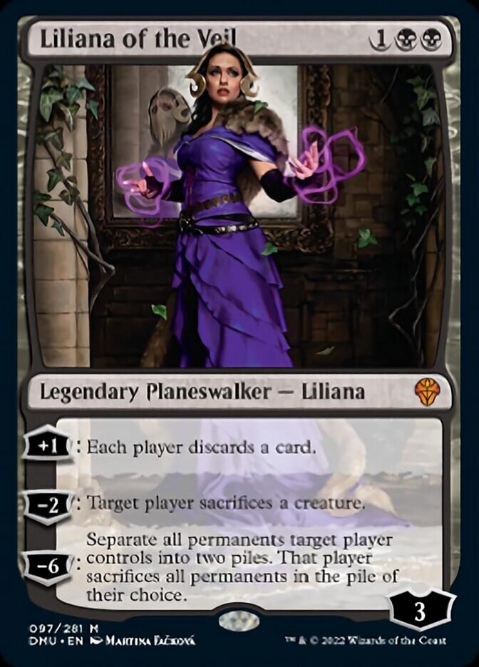 Liliana of the Veil [Dominaria United] | Black Swamp Games