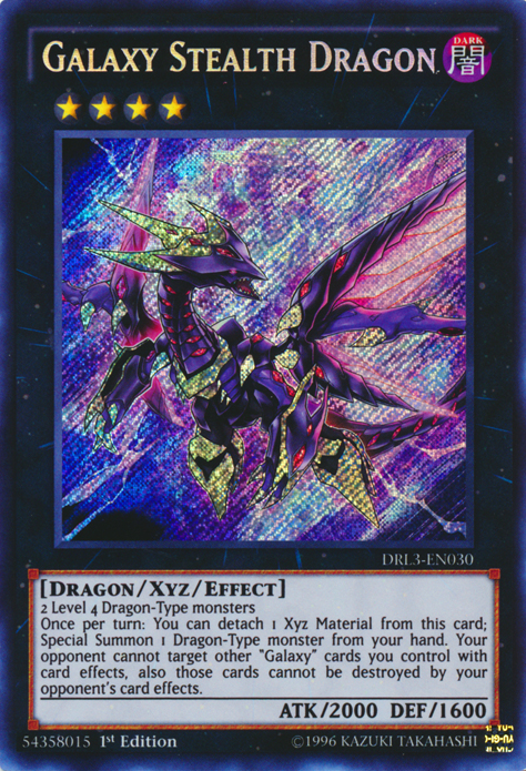 Galaxy Stealth Dragon [DRL3-EN030] Secret Rare | Black Swamp Games