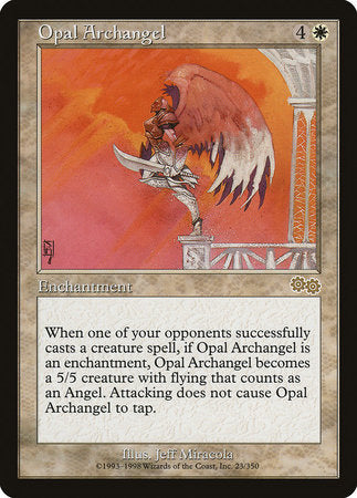 Opal Archangel [Urza's Saga] | Black Swamp Games