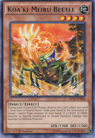 Koa'ki Meiru Beetle [BP03-EN066] Rare | Black Swamp Games