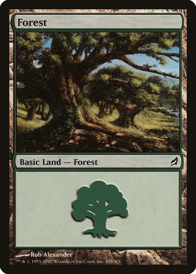 Forest (299) [Lorwyn] | Black Swamp Games