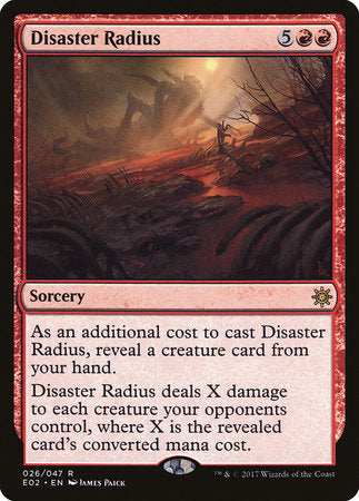 Disaster Radius [Explorers of Ixalan] | Black Swamp Games