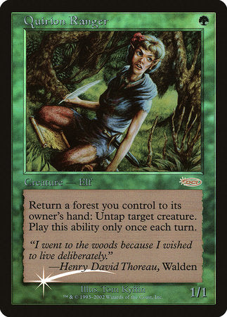 Quirion Ranger [Friday Night Magic 2001] | Black Swamp Games