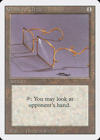 Glasses of Urza [Revised Edition] | Black Swamp Games