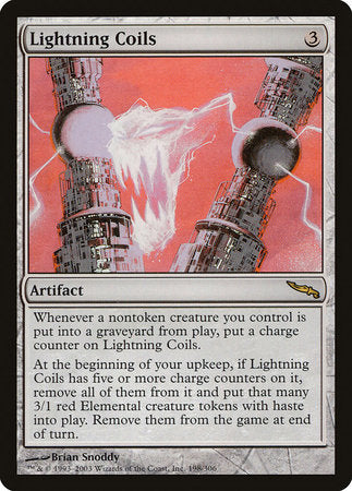 Lightning Coils [Mirrodin] | Black Swamp Games