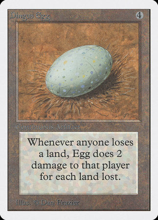 Dingus Egg [Unlimited Edition] | Black Swamp Games