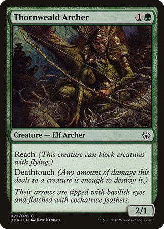 Thornweald Archer [Duel Decks: Nissa vs. Ob Nixilis] | Black Swamp Games