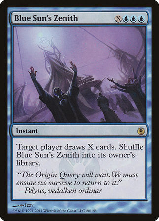 Blue Sun's Zenith [Mirrodin Besieged] | Black Swamp Games