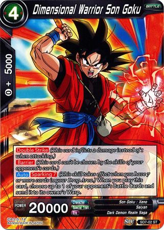 Dimensional Warrior Son Goku (Starter Deck - Shenron's Advent) (SD7-02) [Miraculous Revival] | Black Swamp Games